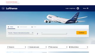 
                            2. Lufthansa - Vuelos a precio reducido | Ofertas en vuelos | Reserve ...