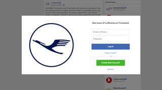 
                            8. Lufthansa - WARNING! Facebook scam! A fake raffle with... | Facebook
