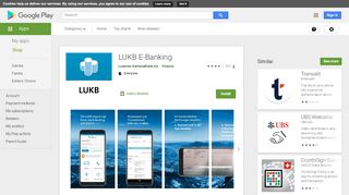 
                            8. LUKB E-Banking - Apps on Google Play