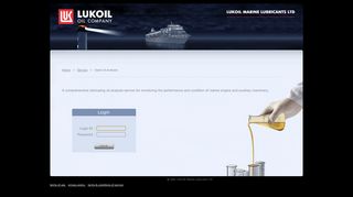
                            12. LUKOIL login - Condition Monitoring