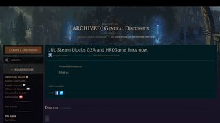 
                            13. LUL Steam blocks G2A and HRKGame links now. - Boards - League of ...