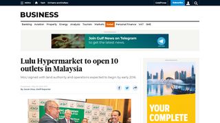 
                            11. Lulu Hypermarket to open 10 outlets in Malaysia - Gulf News