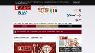 
                            11. L'Umana Reyer partecipa a JOB & Orienta 2018 | UMANA REYER ...