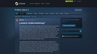 
                            1. Lumeris Underwhelming? :: Endless Space 2 General Discussions