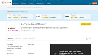 
                            5. Lumesse CourseBuilder - eLearning Industry