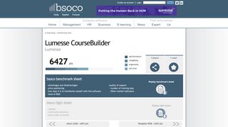 
                            13. Lumesse CourseBuilder - Software comparison
