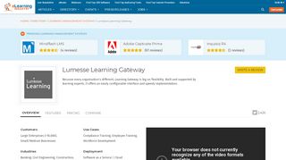 
                            9. Lumesse Learning Gateway - eLearning Industry