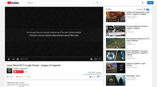 
                            7. Lunar Revel 2017 | Login Screen - League of Legends - YouTube