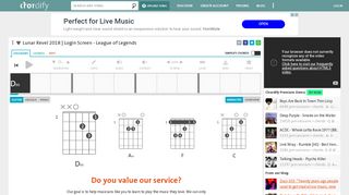 
                            11. Lunar Revel 2018 | Login Screen - League of Legends Chords ...