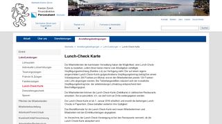 
                            6. Lunch-Check Karte - Personalamt - Kanton Zürich