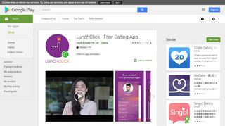 
                            10. LunchClick - Free Dating App – Apps on Google Play