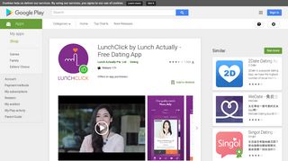 
                            12. LunchClick Free Dating App For Serious Dating - Apps on Google Play