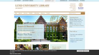 
                            8. Lund University Library
