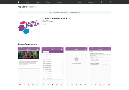
                            10. Lundaspelen Handboll im App Store - iTunes - Apple