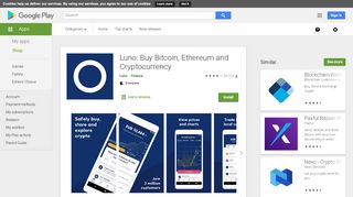 
                            3. Luno: Buy Bitcoin, Ethereum & Cryptocurrency Now – Apps on Google ...