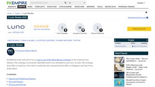 
                            10. Luno Review 2019 - Accepted Countries, Payment ...
