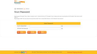 
                            7. Lupa Password? - Danamon Online Banking