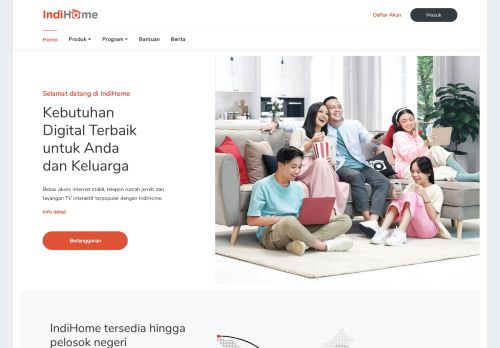 
                            1. Lupa Password - IndiHome