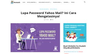 
                            13. Lupa Password Yahoo Mail? Ini Cara Mengatasinya! | Blog Dewaweb