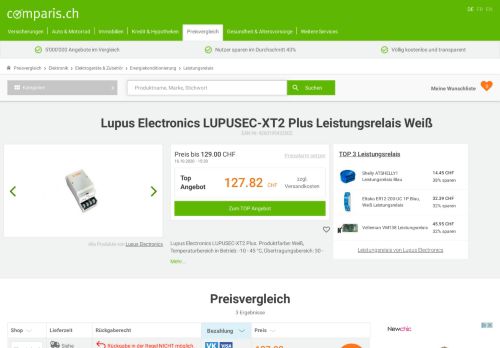 
                            13. Lupus Electronics LUPUSEC-XT2 Plus Leistungsrelais Weiß ...
