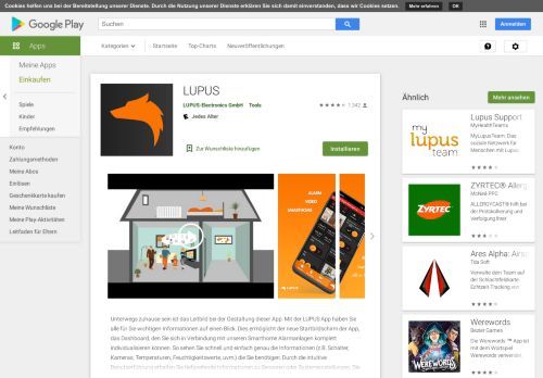 
                            11. LUPUSEC – Apps bei Google Play