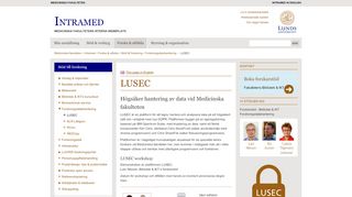 
                            7. LUSEC | Medicinska fakulteten, Lunds universitet