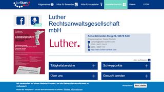 
                            8. Luther Rechtsanwaltsgesellschaft mbH | JurStart