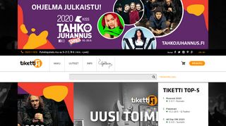 
                            3. Luukku - liput - Teatteri Telakka, Tampere - 5.5.2019 - Tiketti
