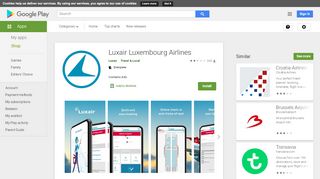 
                            10. Luxair Luxembourg Airlines - Apps on Google Play