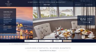 
                            11. Luxuriöses 5 Sterne Hotel in Budapest | Kempinski Hotel Corvinus