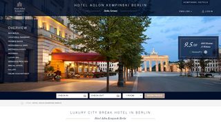 
                            10. Luxury 5 Star Hotel In Berlin | Hotel Adlon Kempinski Berlin
