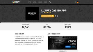 
                            3. Luxury Casino App für Android (APK) & iPhone - Download | Februar ...