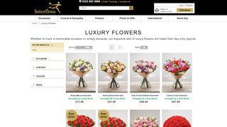 
                            6. Luxury Flower Delivery & Designer Flowers - Interflora