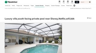 
                            13. Luxury villa,south facing private pool near Disney,Netflix,wifi,bbk ...