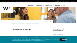 
                            2. LV-Administration - Lehrorganisation & L… - WU Wien