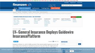 
                            7. LV= General Insurance Deploys Guidewire InsurancePlatform | 14.01 ...