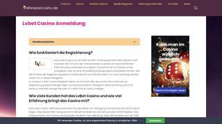 
                            3. Lvbet Casino Anmeldung - Registrierung in wenigen Steps