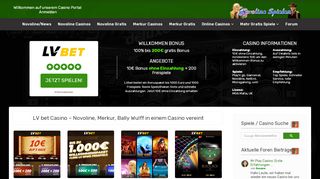 
                            5. ▷ LVbet Casino bietet 7€ gratis als beste online Spielothek ...