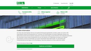 
                            9. LVM Versicherung: Informationen zu den Bereichen Unternehmen ...