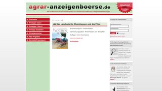 
                            10. LW Der Landbote für Rheinhessen und die Pfalz :: AAB -