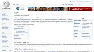 
                            10. lwIP - Wikipedia