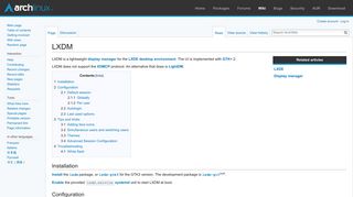 
                            9. LXDM - ArchWiki