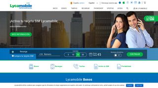 
                            5. Lycamobile España, SIM Prepago Nacional,Internacional y Datos ...