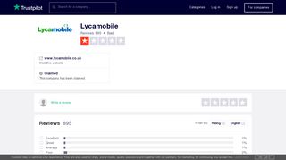 
                            5. Lycamobile Reviews | Read Customer Service Reviews of ... - Trustpilot