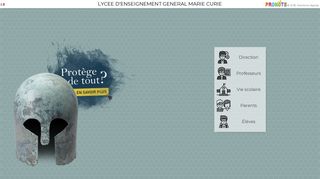 
                            3. LYCEE D'ENSEIGNEMENT GENERAL MARIE CURIE - PRONOTE