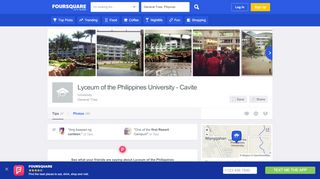 
                            12. Lyceum of the Philippines University - Cavite - General Trias, Cavite
