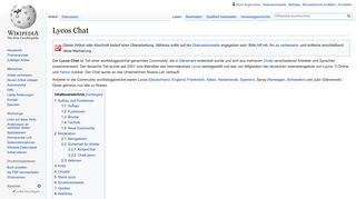 
                            3. Lycos Chat – Wikipedia