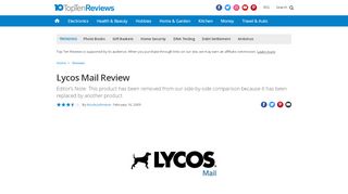 
                            7. Lycos Mail Review - Pros, Cons and Verdict - Top Ten Reviews