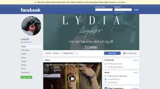 
                            6. Lydia - Home | Facebook