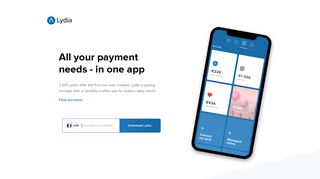 
                            2. Lydia - mobile payment and card payment app